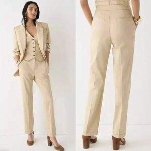 J. Crew Elegant Beige Women's Pants